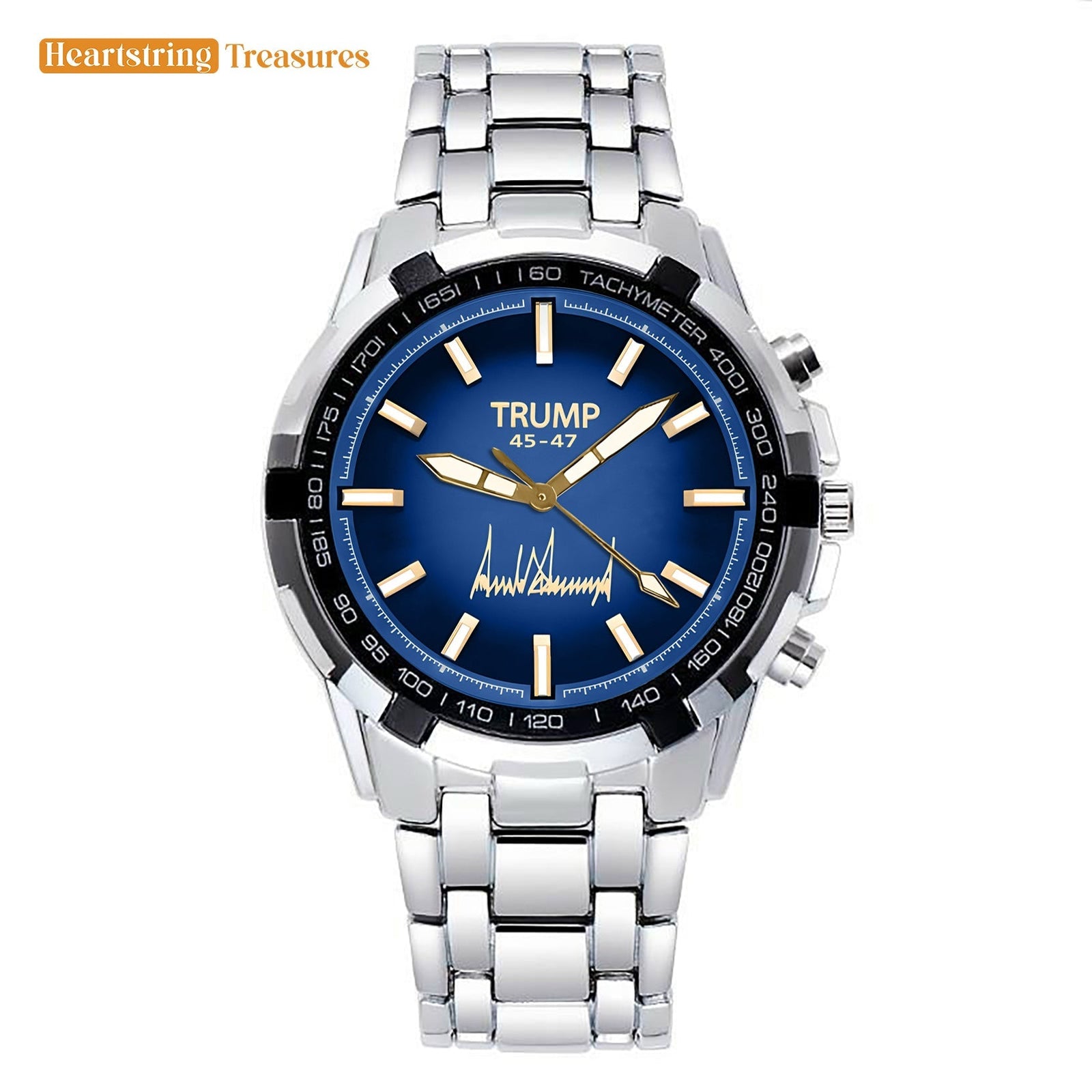 TRUMP 45-47 Watch 2025 Luxury – Royal Cosmic Blue Dial – Watch for Men