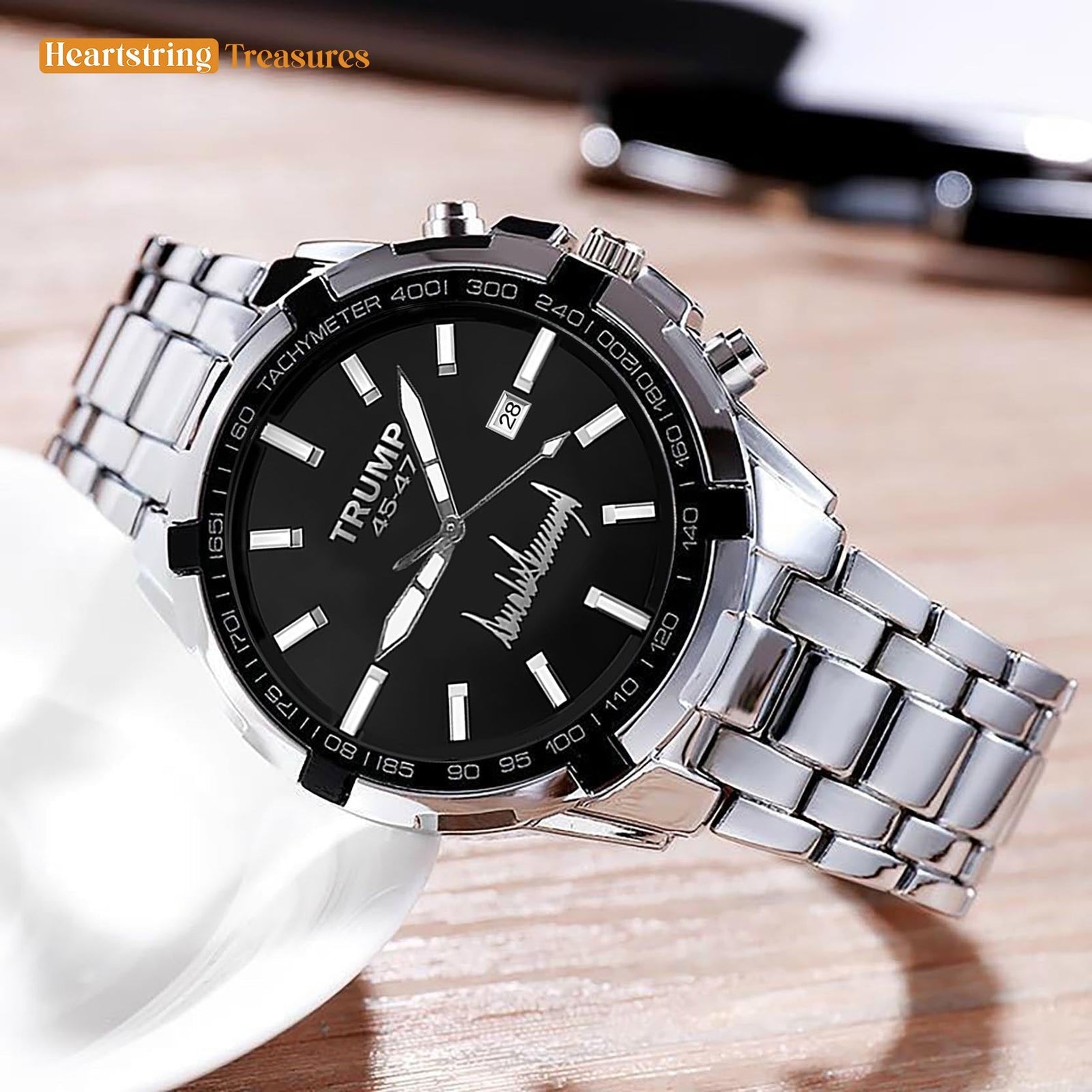 TRUMP Watch 45 - 47 Stainless steel - Dark Night Dial