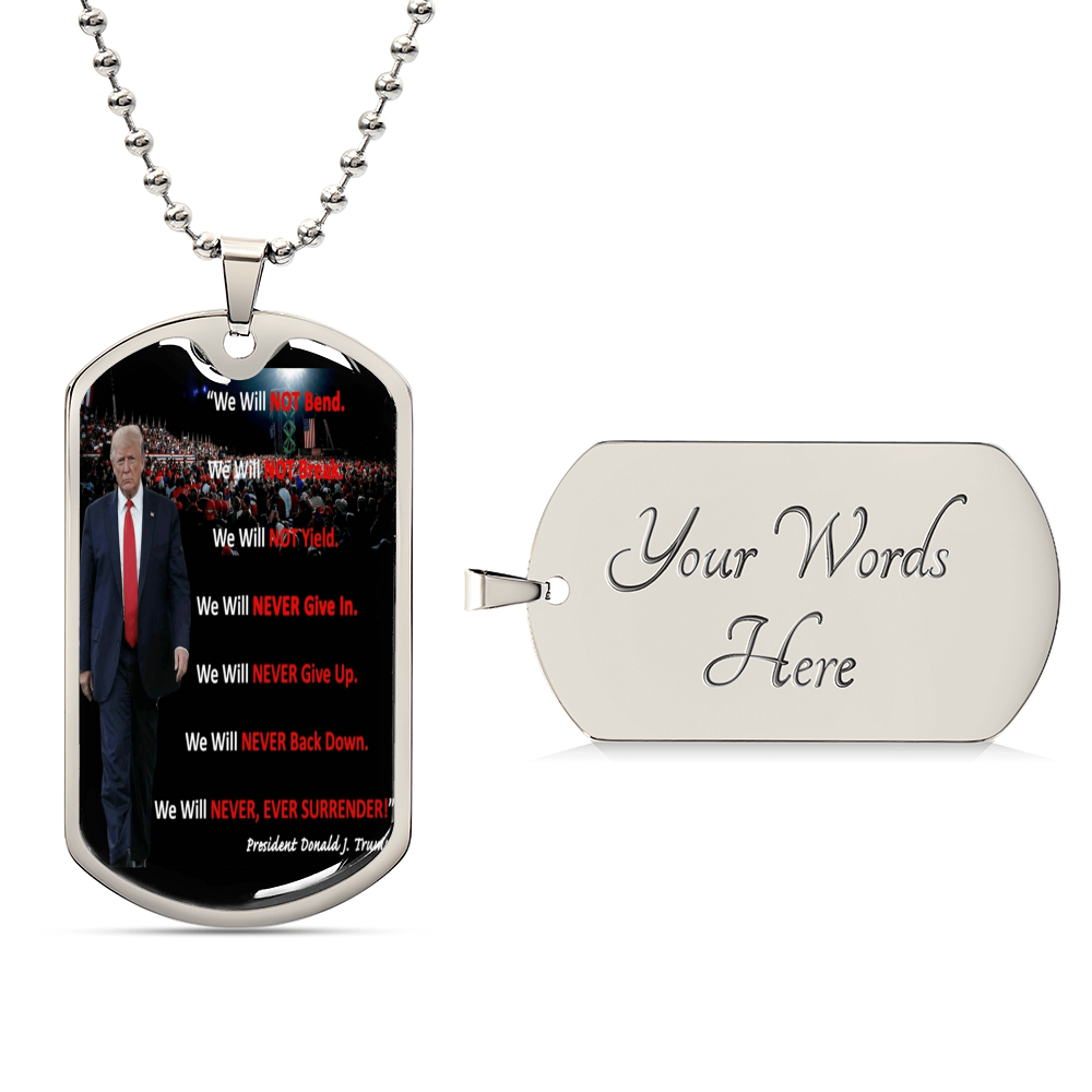Proud Patriots - Army Tag Necklace, Dog Tag Necklace