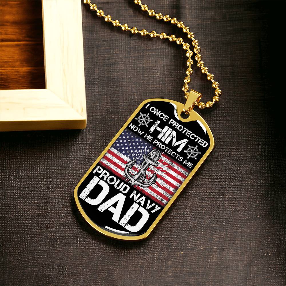Military Necklace, Us Navy Necklace, Military Jewelry, Navy Necklace, Soldier Necklace, Us Navy, Navy Jewelry - Army Tag Necklace, Dog Tag Necklace