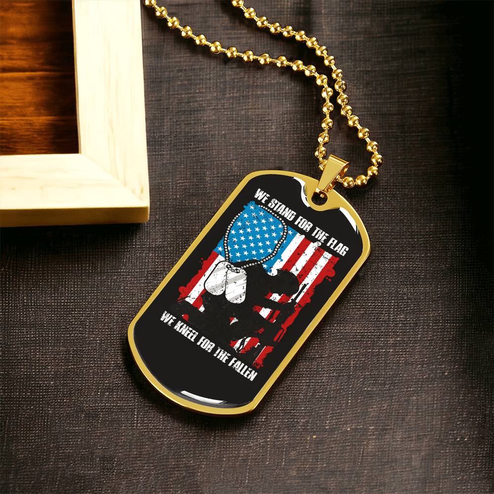 Us Veteran Dog Tag - Army Tag Necklace, Dog Tag Necklace