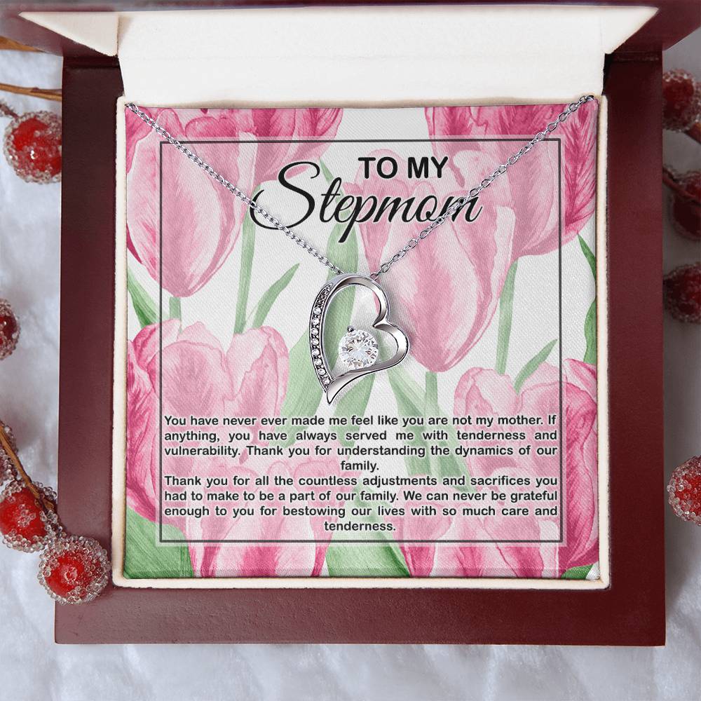 Stepmom Thank You For Understanding D2245 Forever Love Necklace