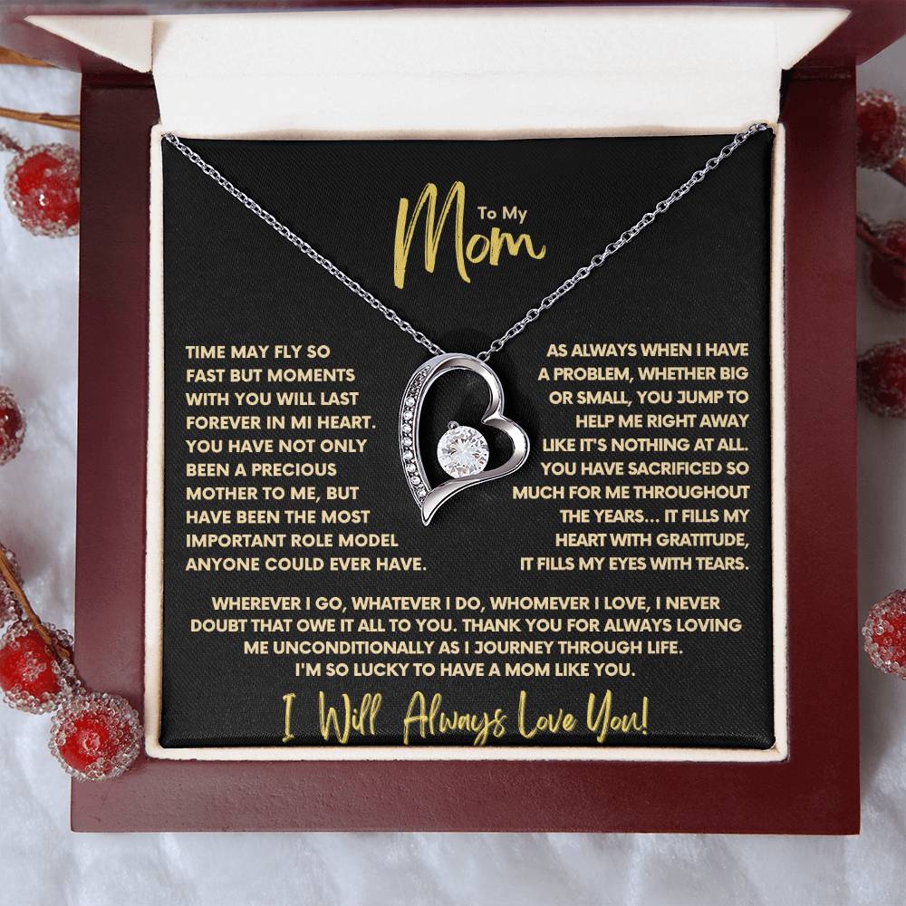 Mom – Owe It All To You Forever Love Necklace