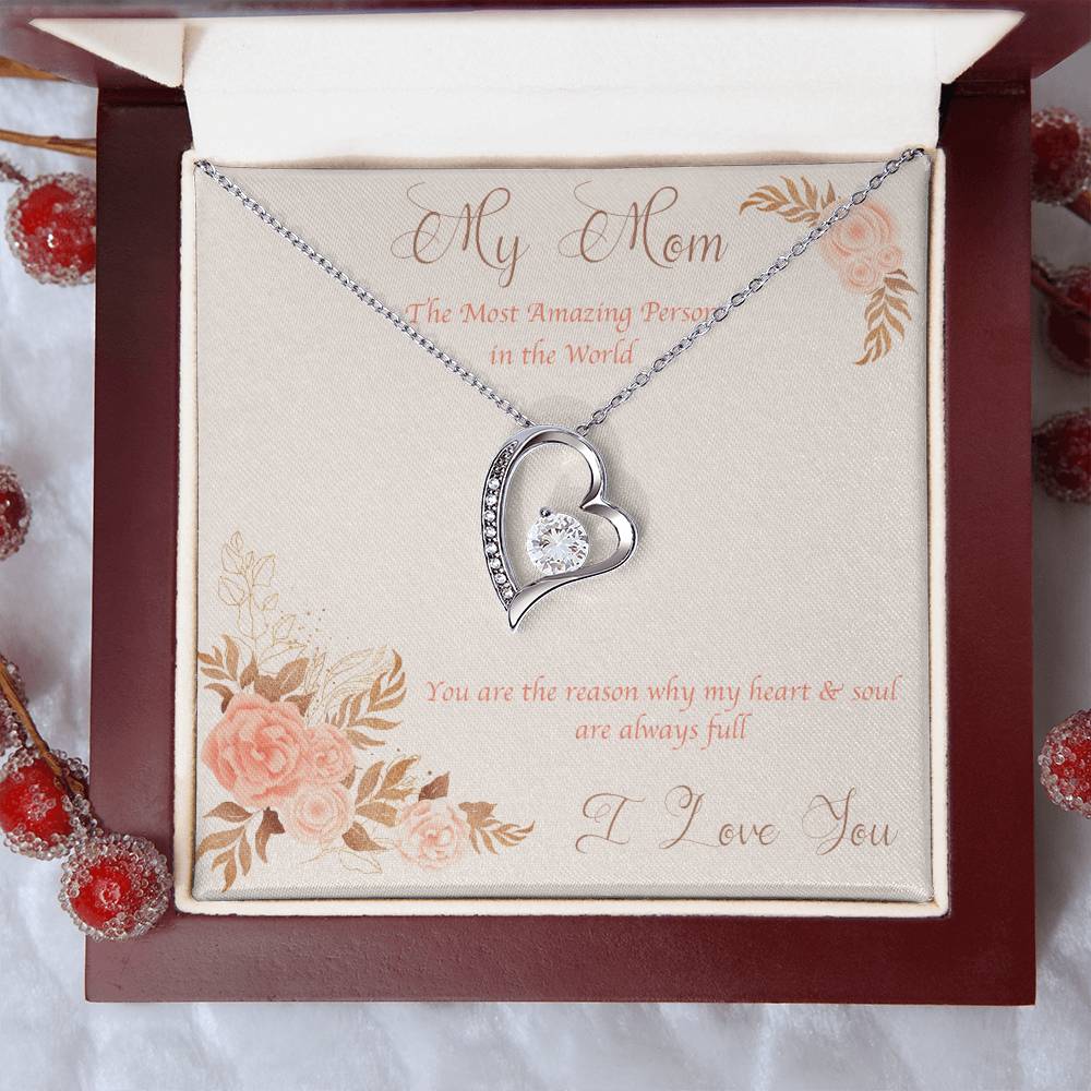 My Amazing Mom Necklace Forever Love Necklace