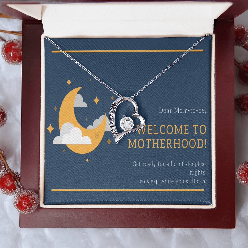 Mothers Day Gift From Bump Gift For Mom From Bump Gift For Expecting Mom Mom To Be Necklace Pregnancy Gift Expectant Mother Soon To Forever Love Necklace