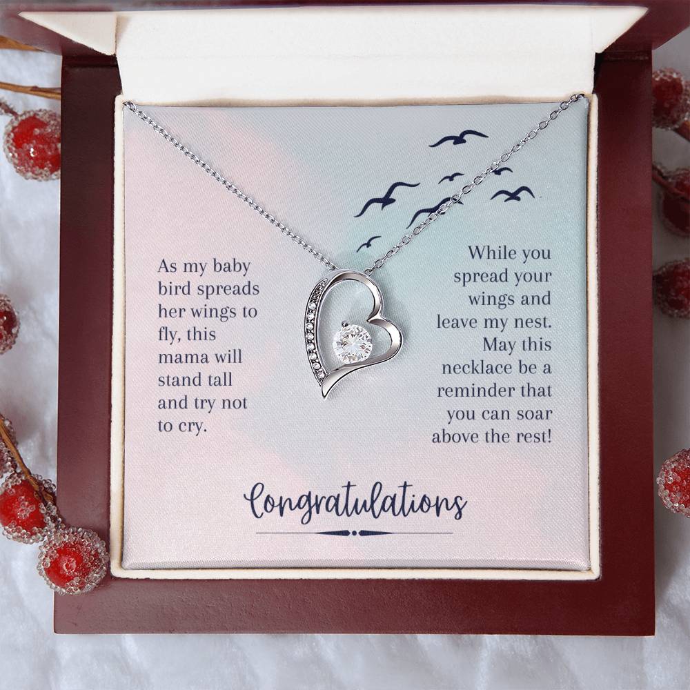 To My Daughter Beautiful Chapters Daughter Necklace Gift For Daughter Xmas Christmas Daughter Gift From Mom Forever Love Necklace