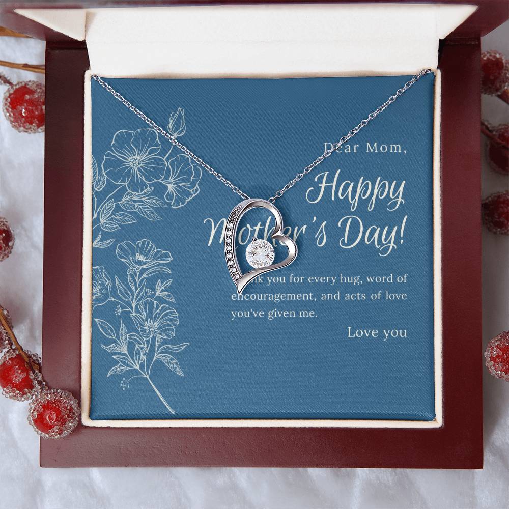 Forever Love Necklace Happy Mother's Day Forever Love Necklace