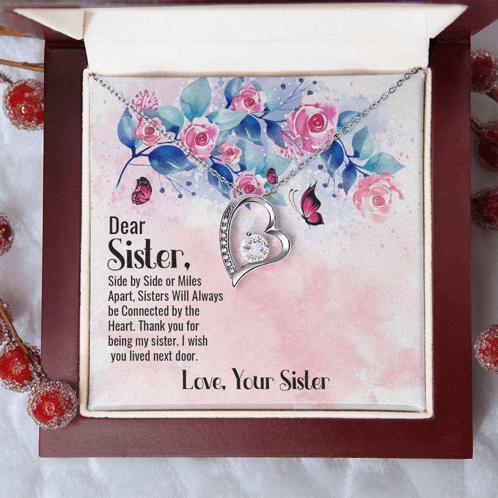 Sister Forever Love Necklace Forever Love Necklace