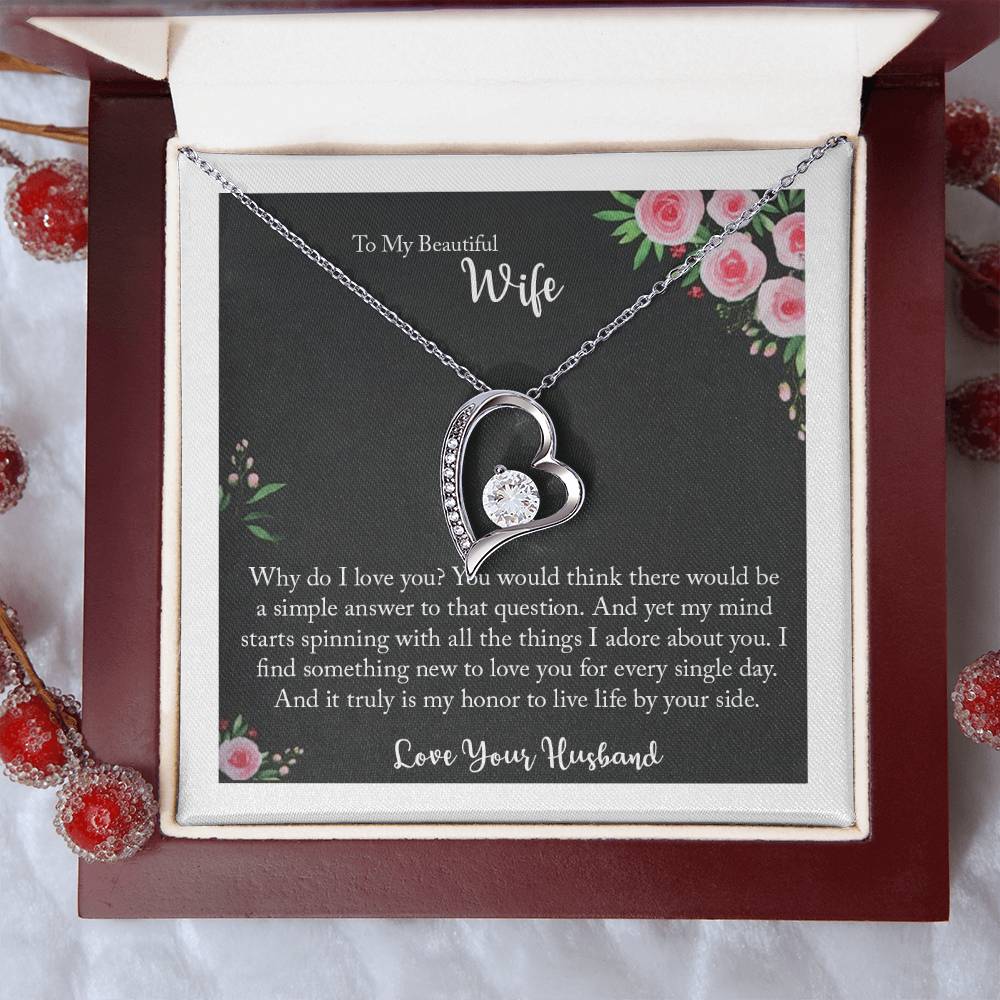Husband's Love Necklace 3 Forever Love Necklace