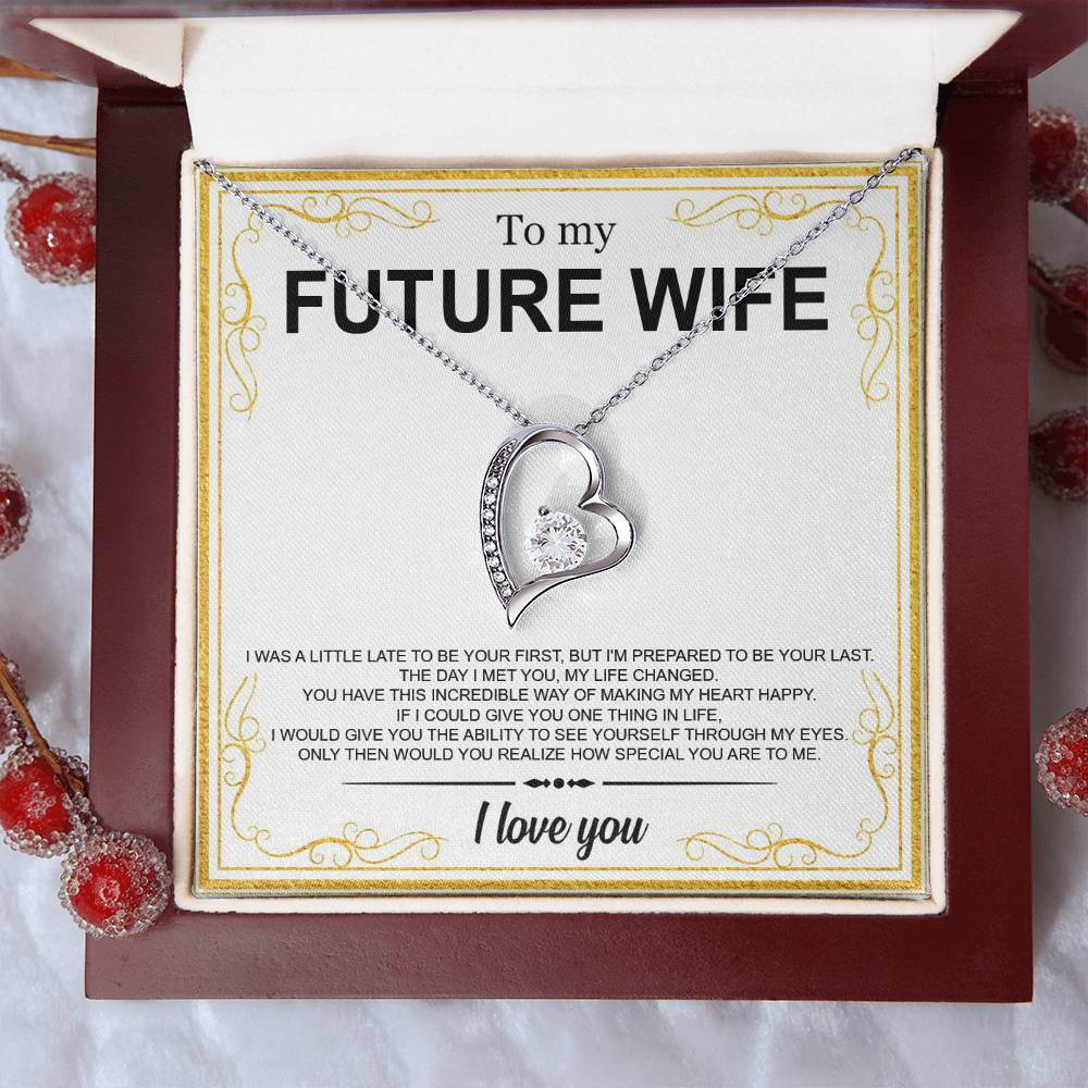 To My Future Wife You Are Special To Me Tmfw24 1 Forever Love Necklace
