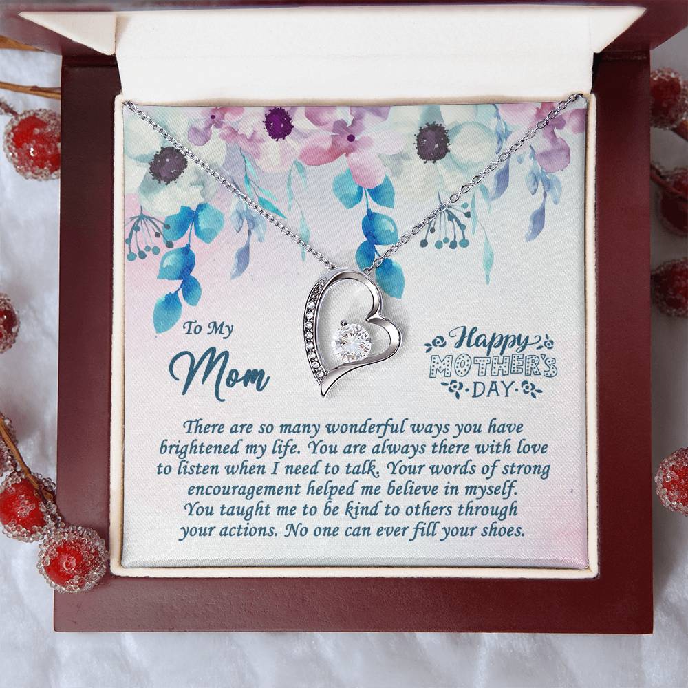 Mother's Day Gift Necklace For Mom Mother's Day Necklace Best Gift For Mom Mother's Day Necklace 2 Forever Love Necklace