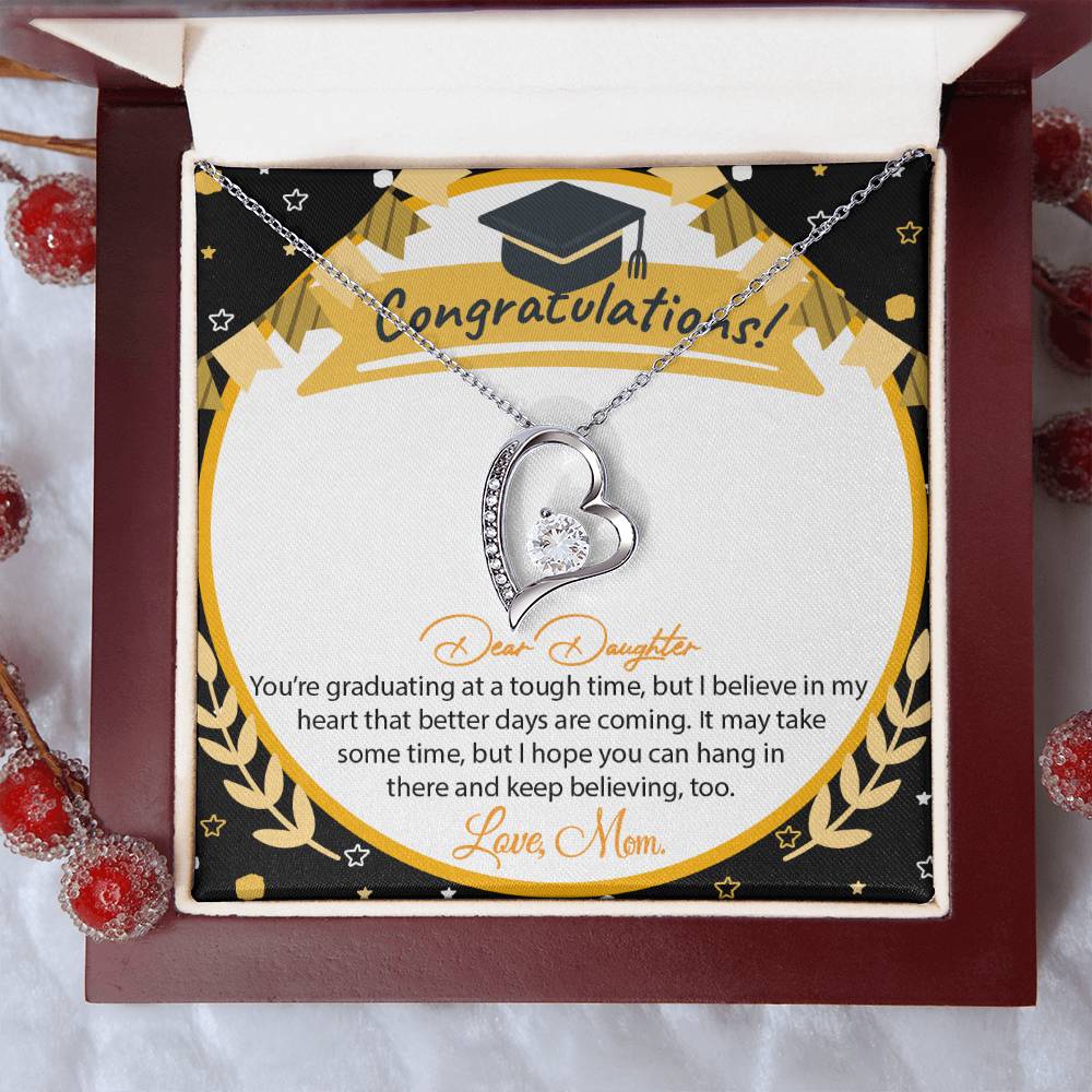 Graduation Gift For Daughter From Mom Forever Love Necklace