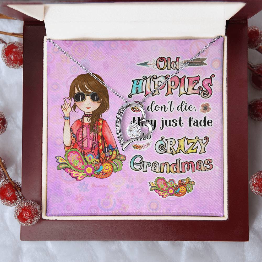 Old Hippie Forever Love Necklace