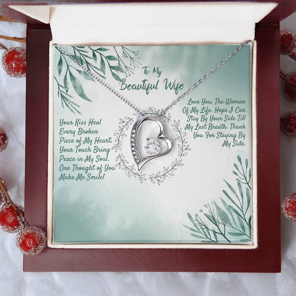 Gift For Wife - Heal My Heart - Necklace Forever Love Necklace