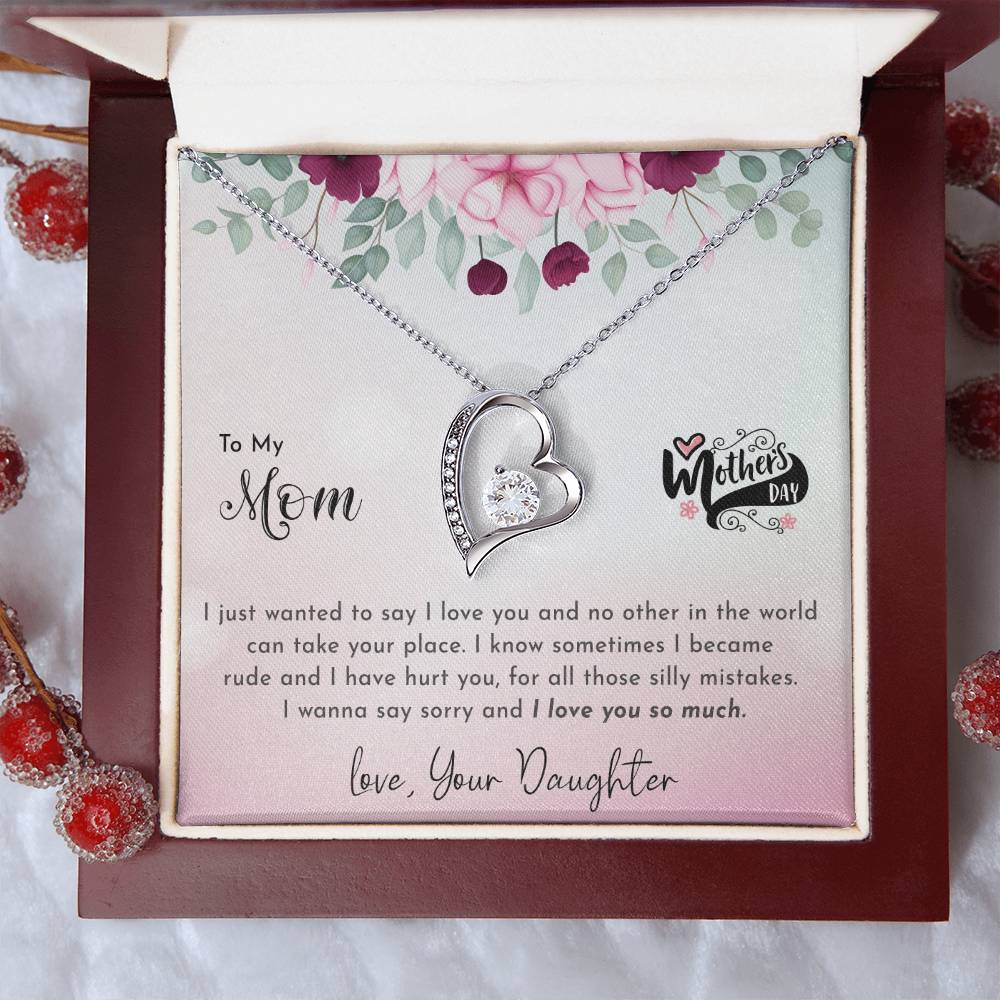 Happy Mother's Day Forever Love Necklace