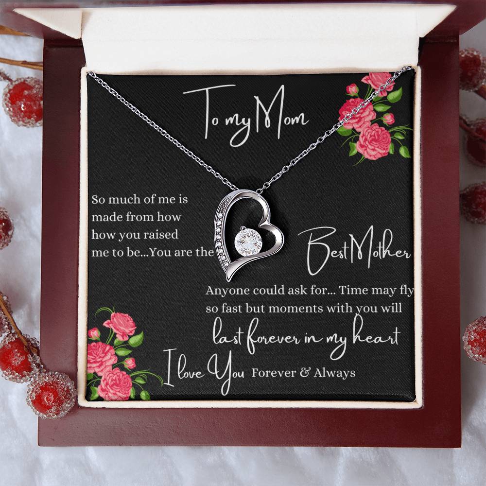 To My Mom Forever Love Necklace