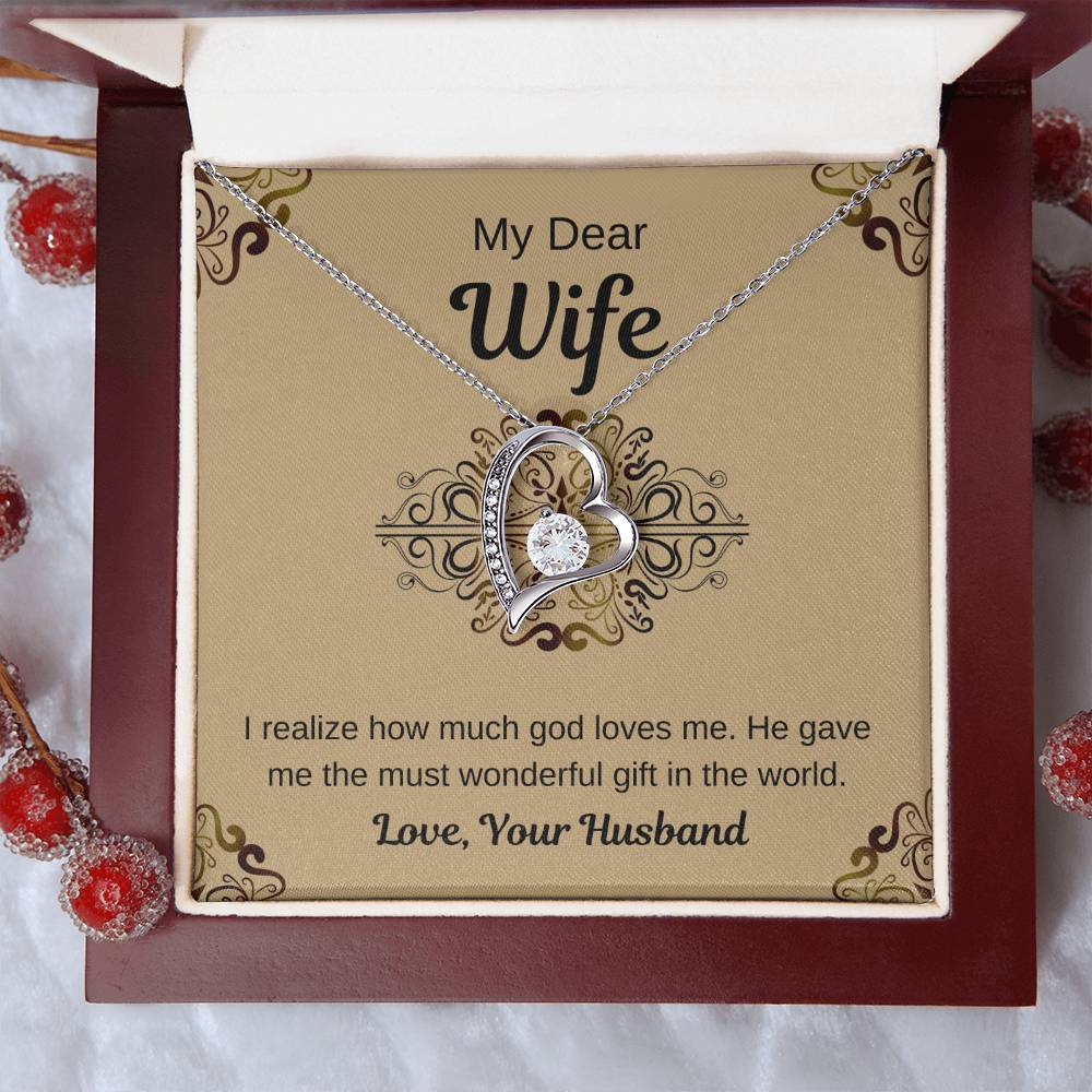 Best Gifts For Your Wife Forever Love Necklace