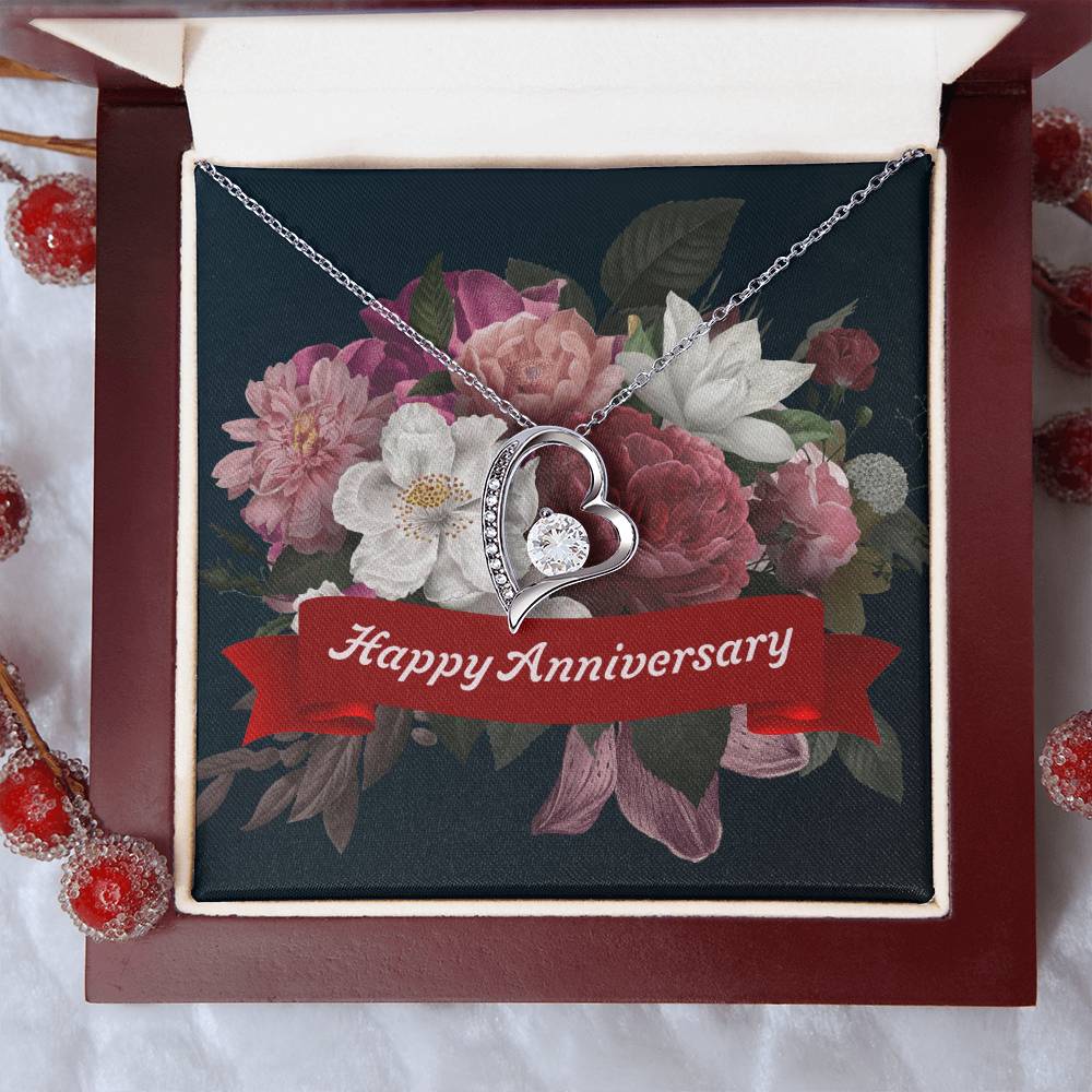 Happy Anniversary - Forever Love Necklace Forever Love Necklace