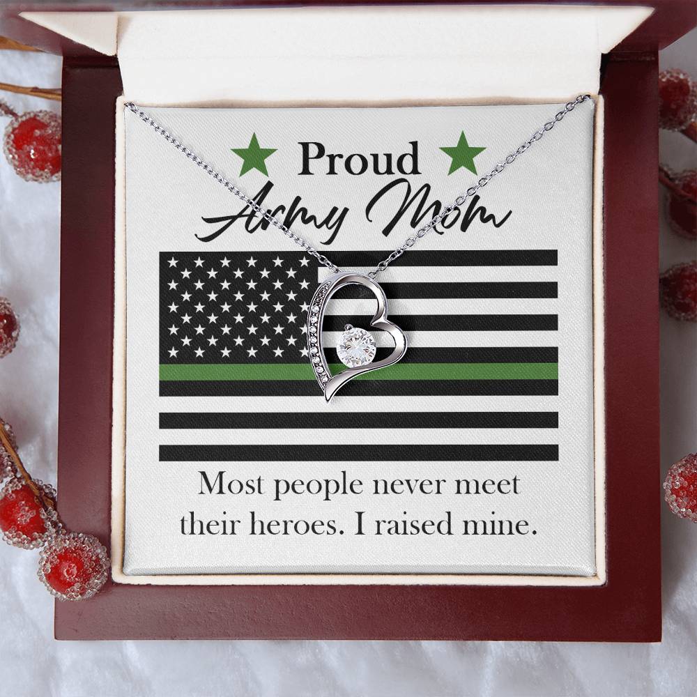 Mother's Day I Raised Mine 1 Forever Love Necklace