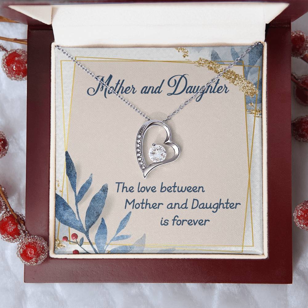 Mother Daughter Necklacemother Daughter Jewelry Mother Necklace Gifts Mom Daughter Forever Love Necklace Necklace For Mom From Forever Love Necklace