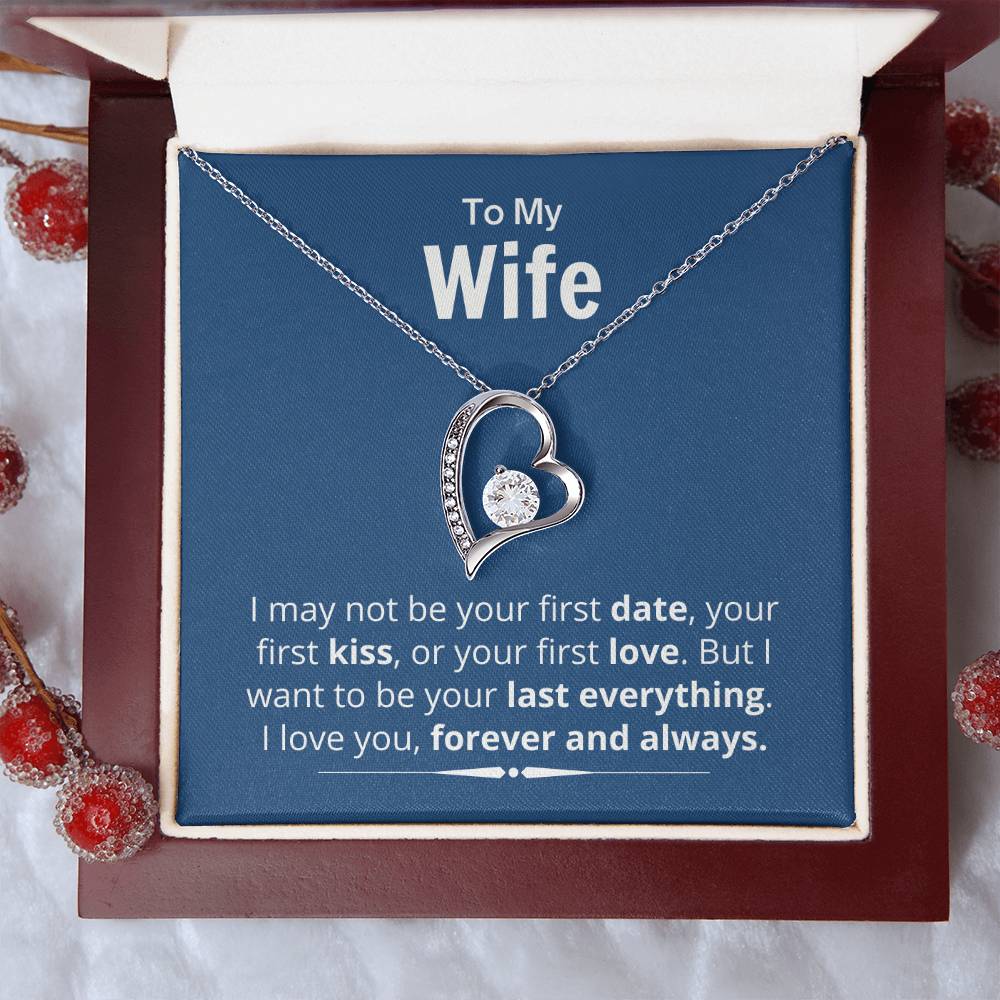 Forever & Always Necklace Wife Gift Set 1 Forever Love Necklace