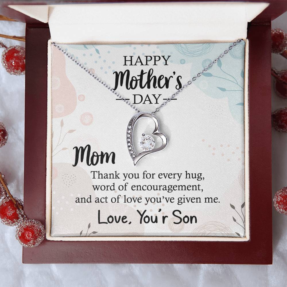 Happy Mother's Day 2 1 Forever Love Necklace