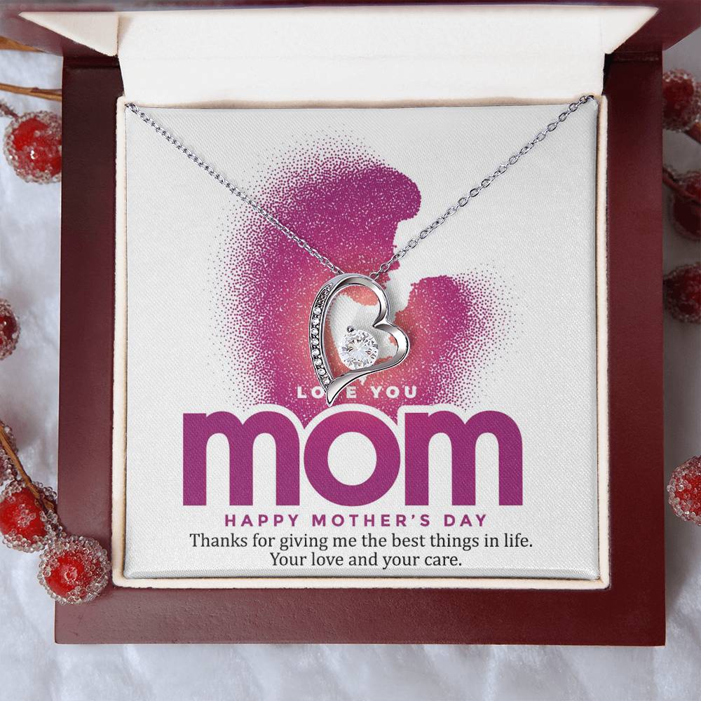 Thanks For Giving Me The Best Things In Life Mother Necklace 1 Forever Love Necklace