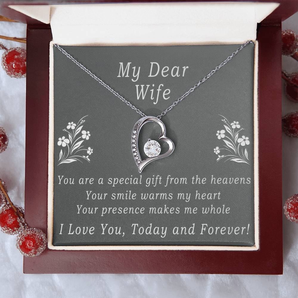 I Love You Today & Forever Necklace Forever Love Necklace