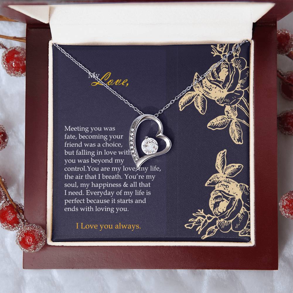 My Happiness Offer Forever Love Necklace