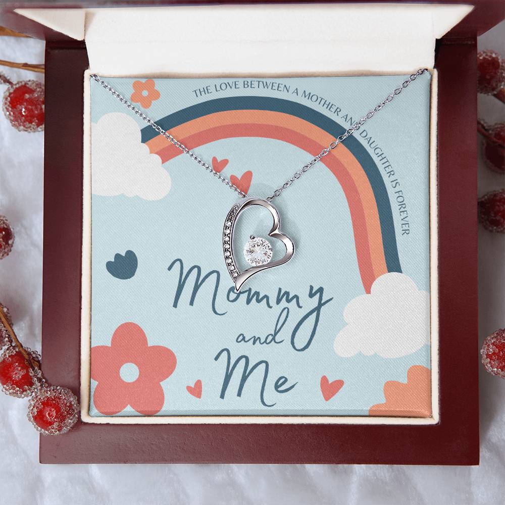 Mommy And Me Mother Daughter Gift For Daughter From Mom Gift For Daughter From Mom Daughter Mother Necklace Forever Love Necklace