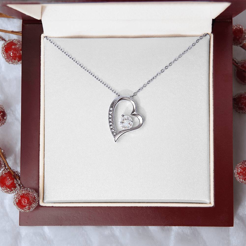 To My Daughter - The Proudest Moment Forever Love Necklace