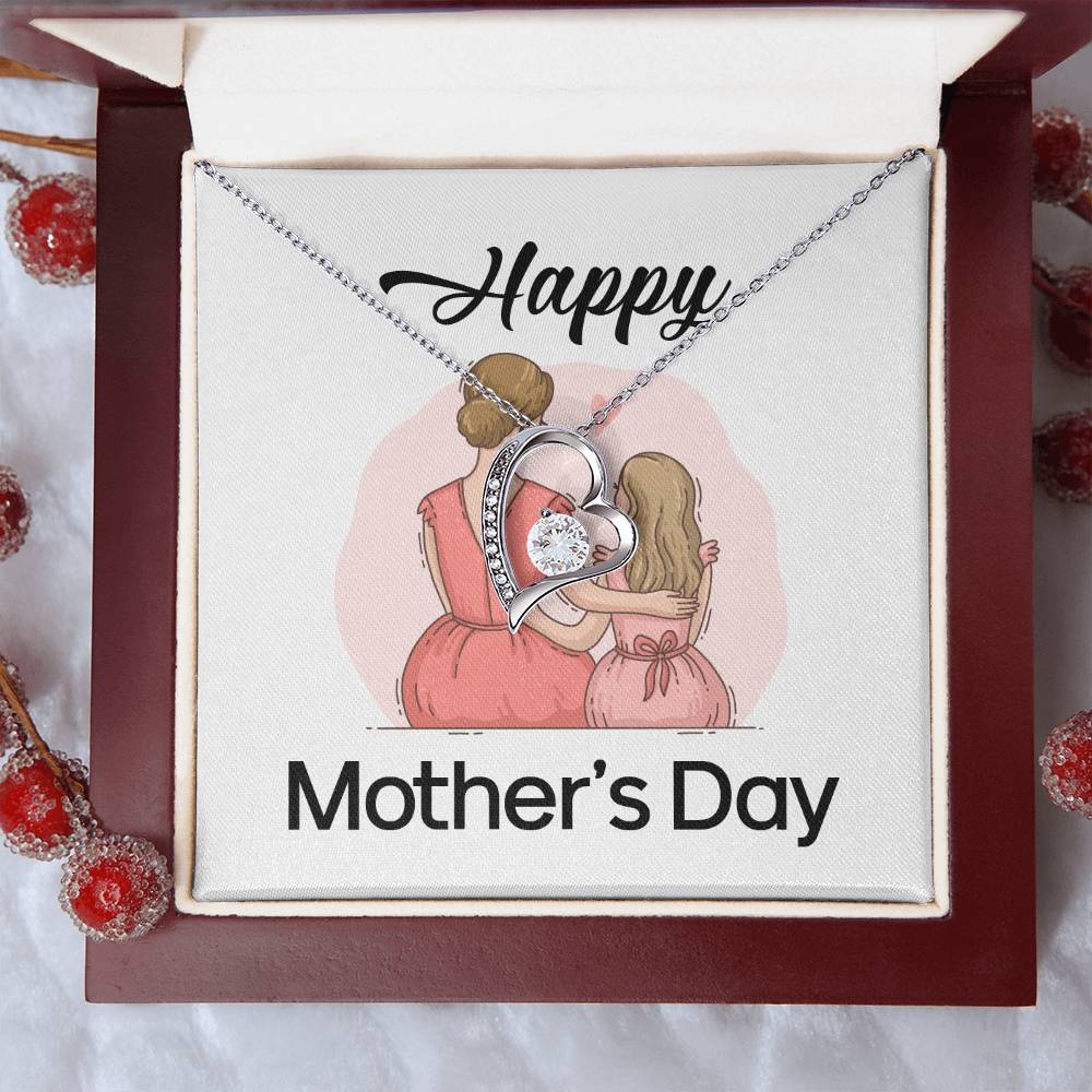 Happy Mother's Day 2 1 1 Forever Love Necklace