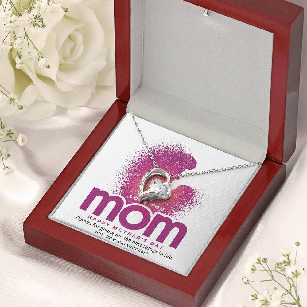 Thanks For Giving Me The Best Things In Life Mother Necklace 1 Forever Love Necklace