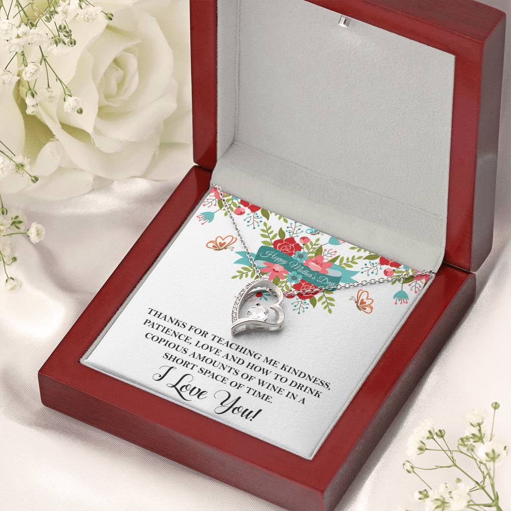 Thanks For Teaching Me Forever Love Necklace