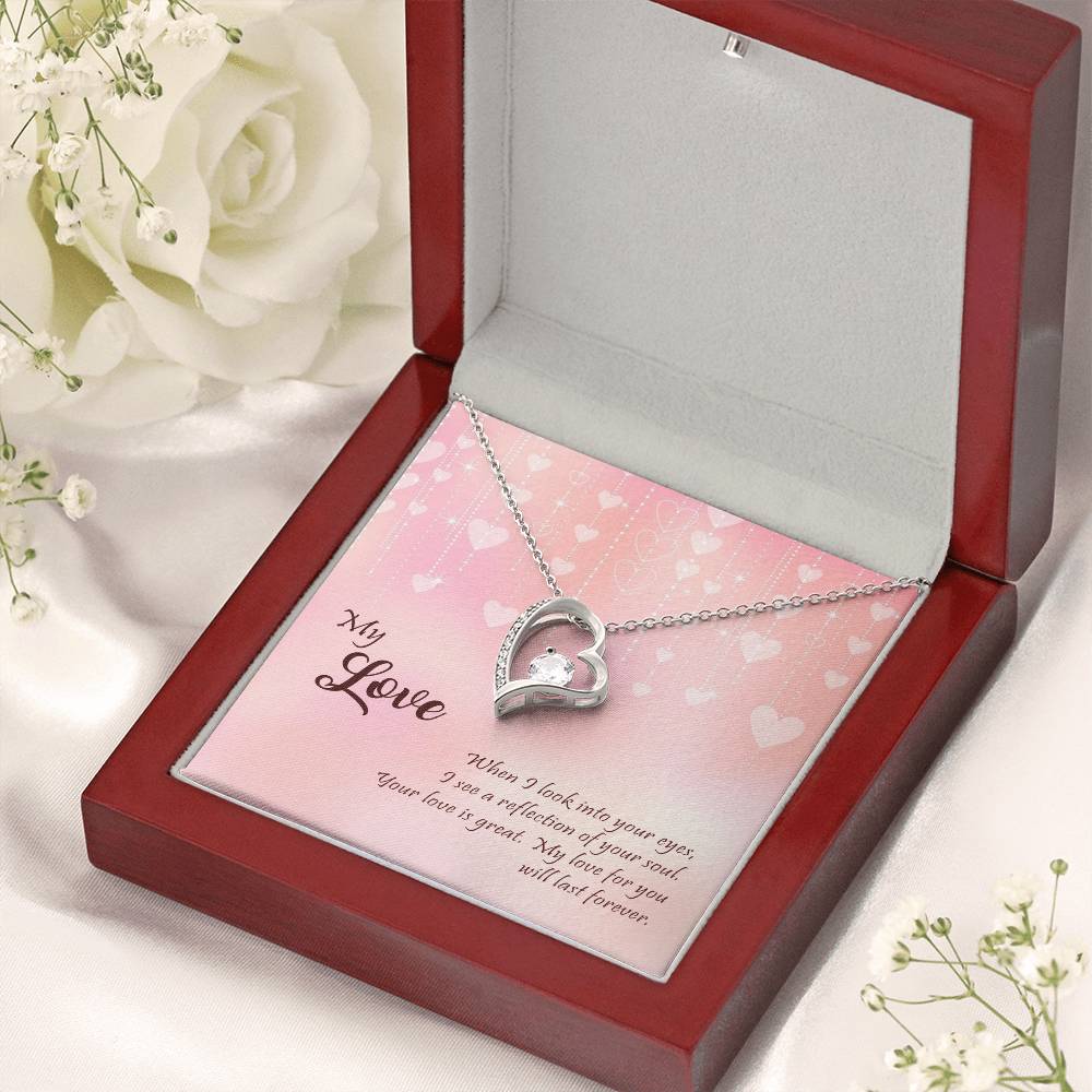 Gift For Your Love Forever Love Necklace