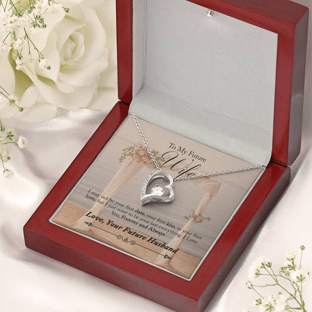 To My Future Wife - Heart Necklace Forever Love Necklace