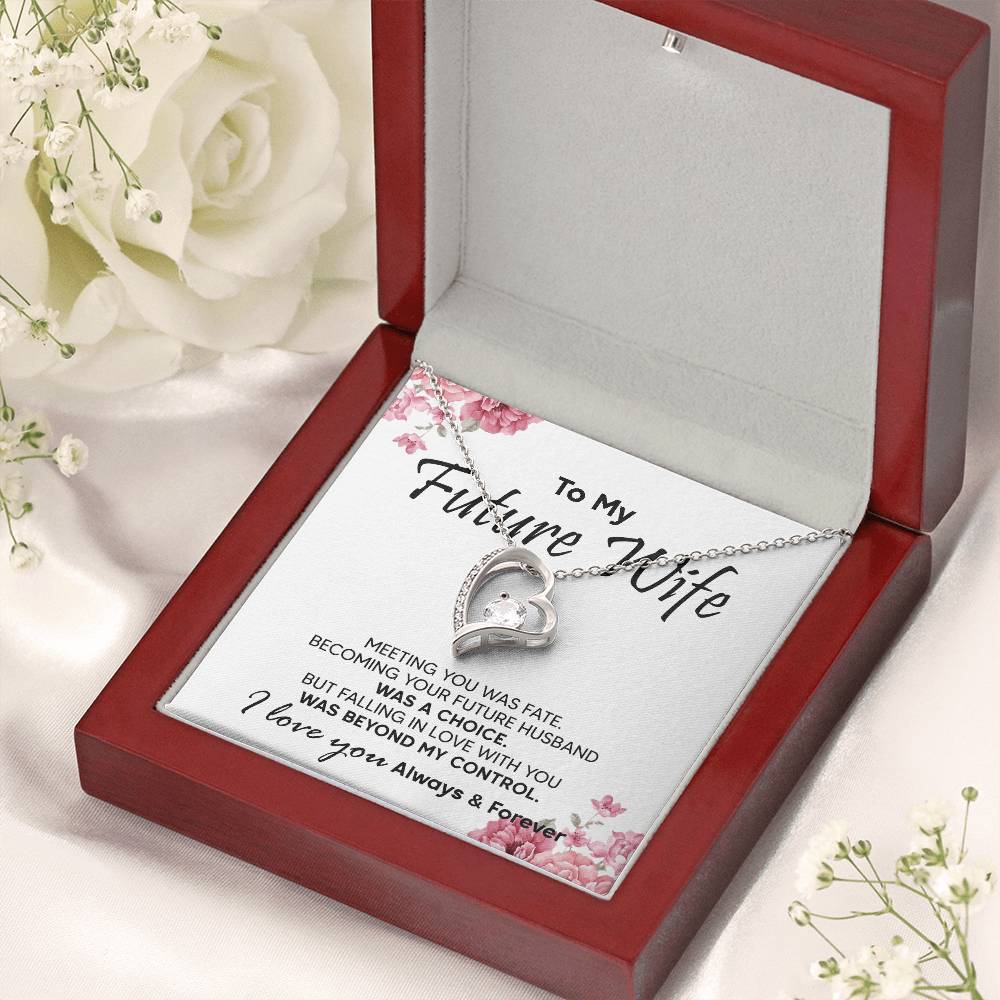 To My Future Wife - Forever Love Necklace - So145 Forever Love Necklace