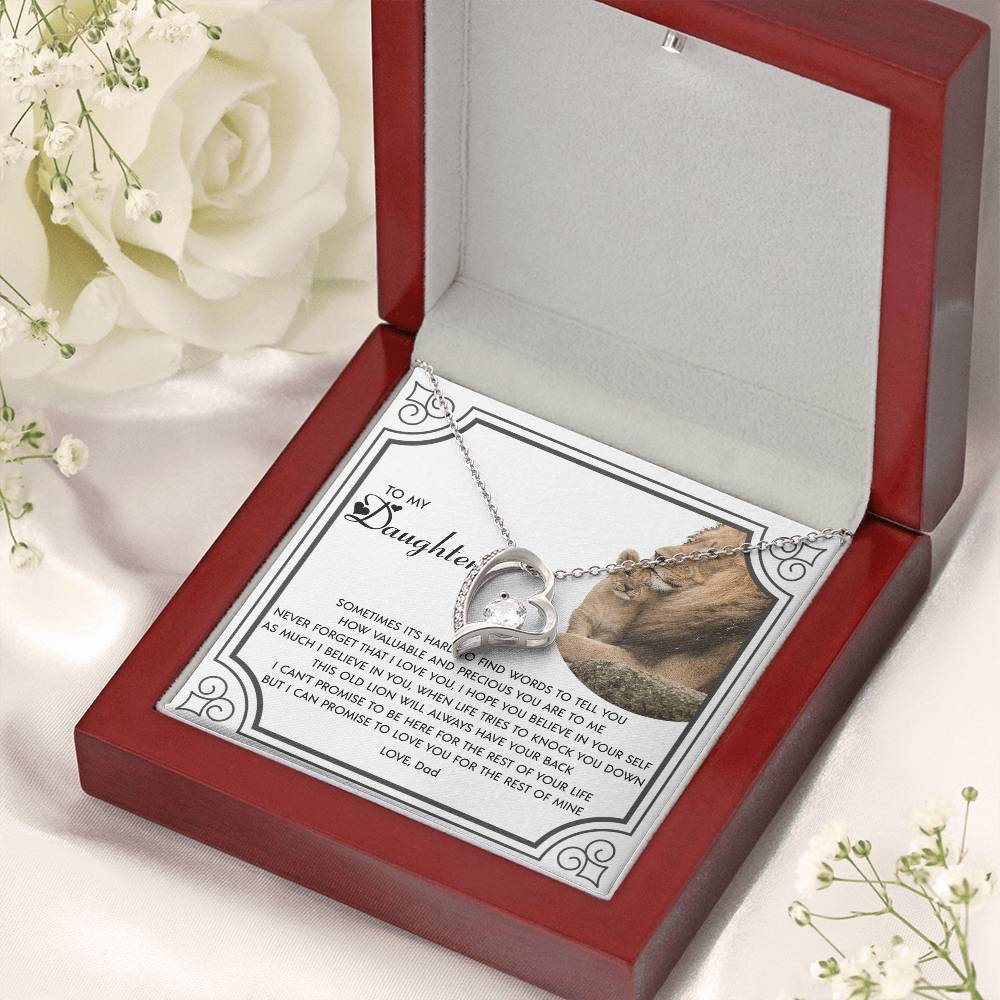 Daughter Gift Forever Love Necklace