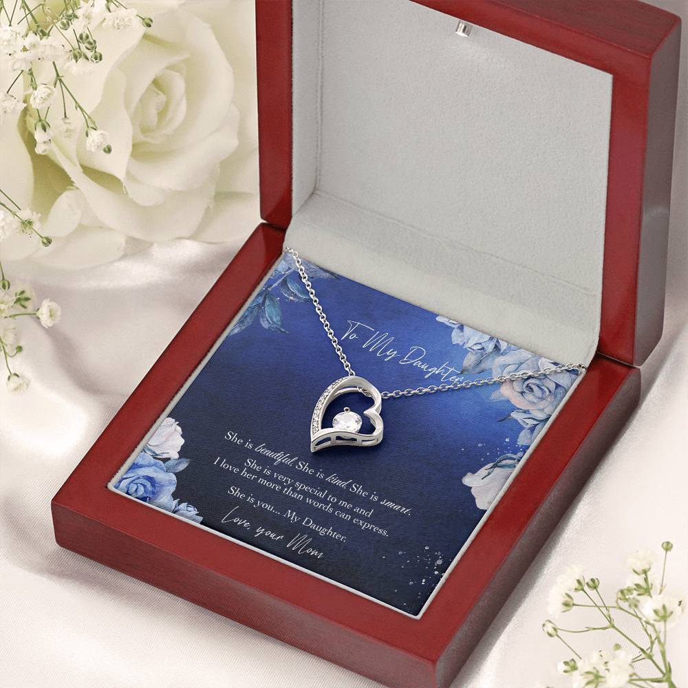 The Perfect Gift That Will Melt Your Daughter's Heart! Forever Love Necklace