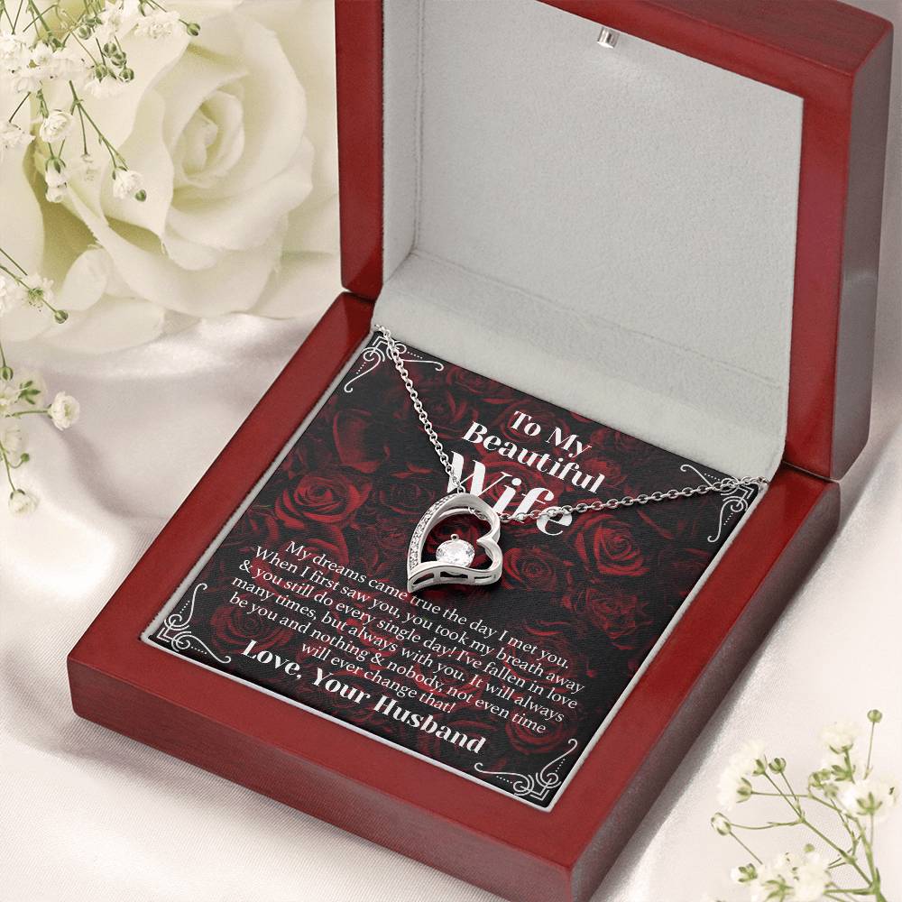 Wife Dream Come True Forever Love Necklace Forever Love Necklace
