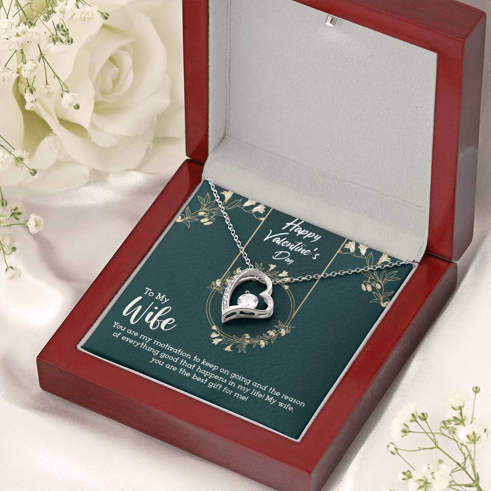 To My Wife - You're My Best Gift - Necklace Forever Love Necklace