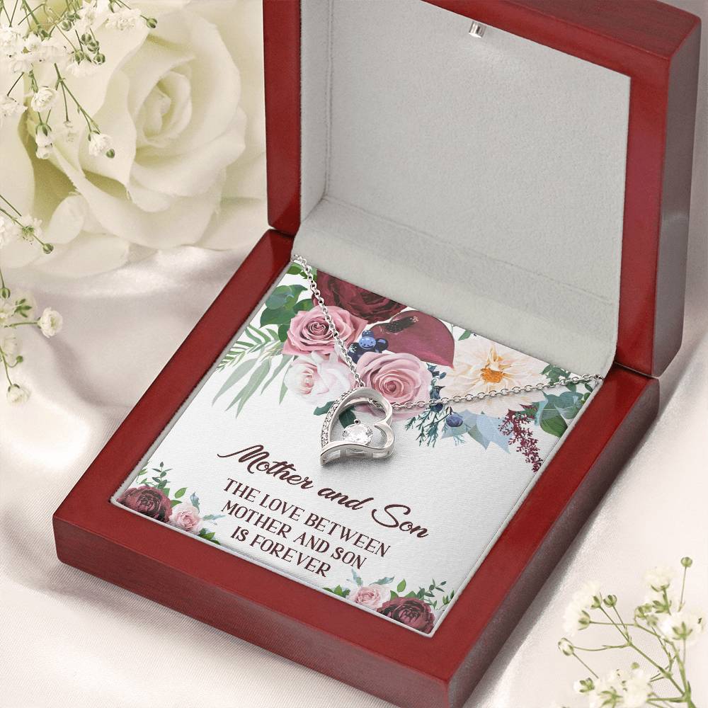 Mother Son Necklace Mother And Son Necklace Mom Jewelry From Son Gift For Mom From Sonmother And Son Birthday Gift 1 Forever Love Necklace