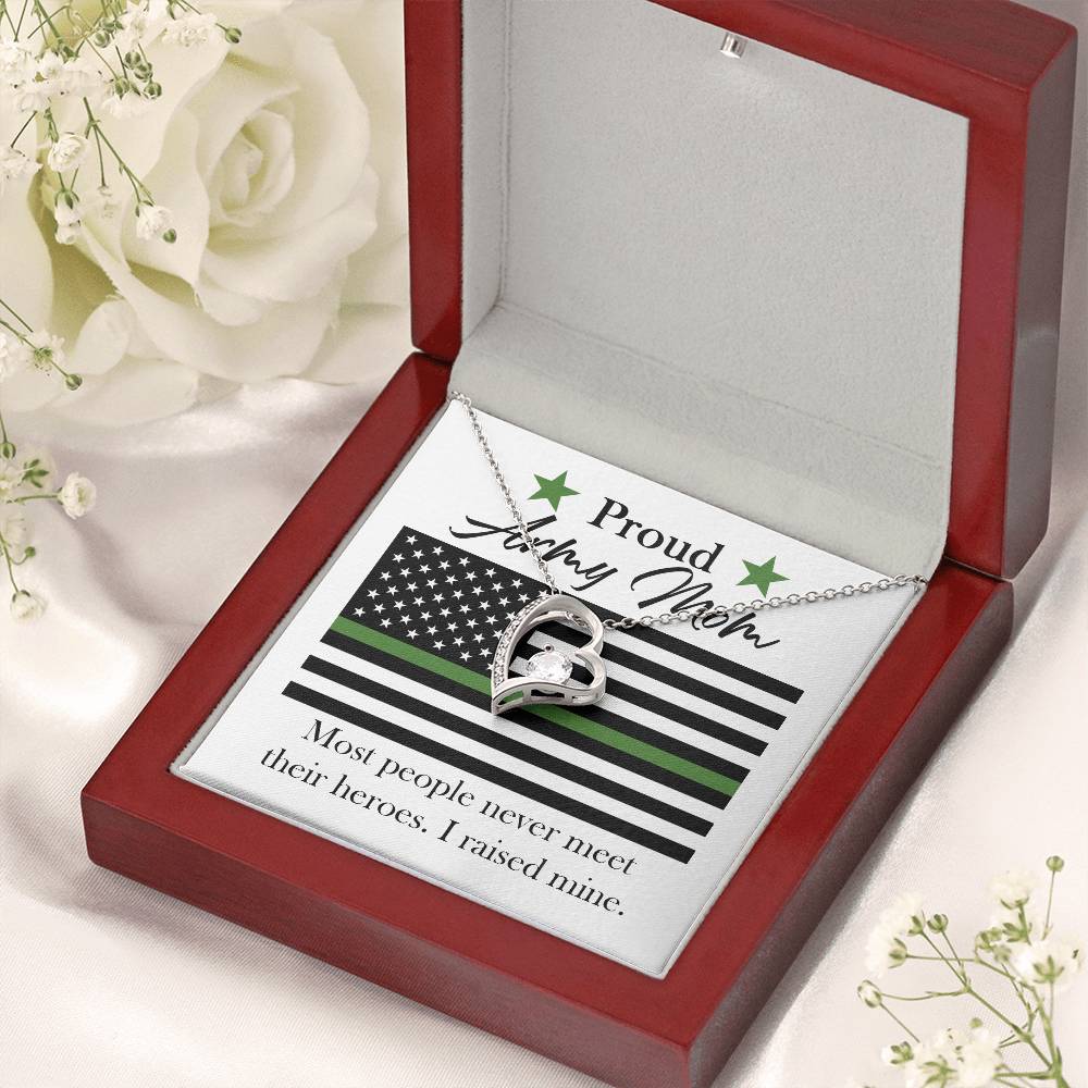 Mother's Day I Raised Mine 1 Forever Love Necklace