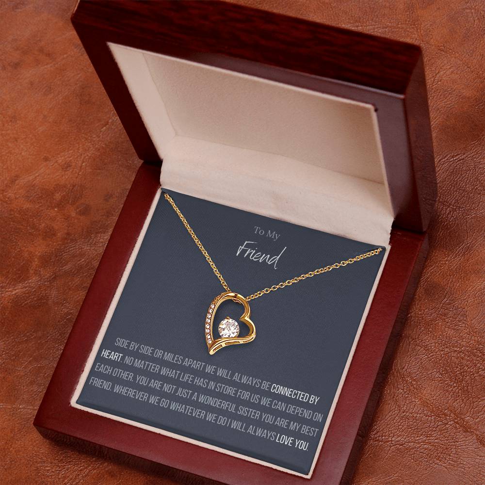 The Forever Love Necklace To My Friend Forever Love Necklace