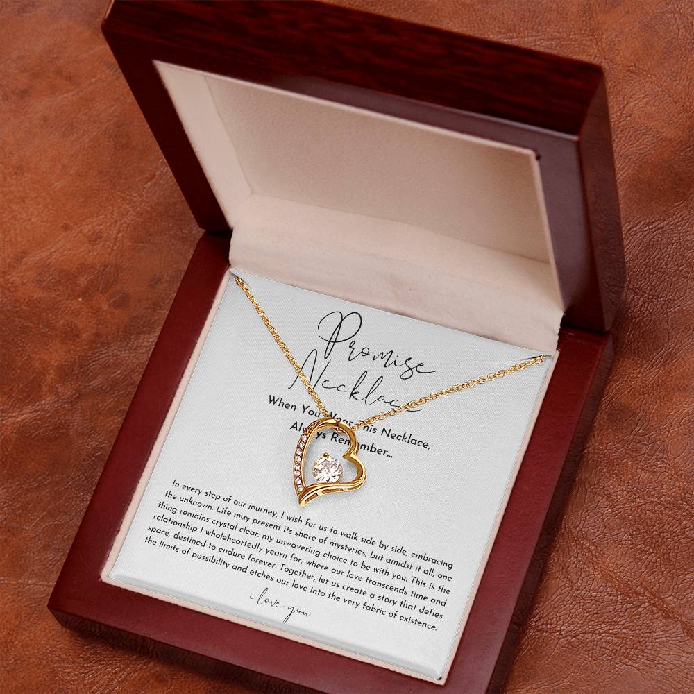 Promise Necklace For Her Forever Love Necklace