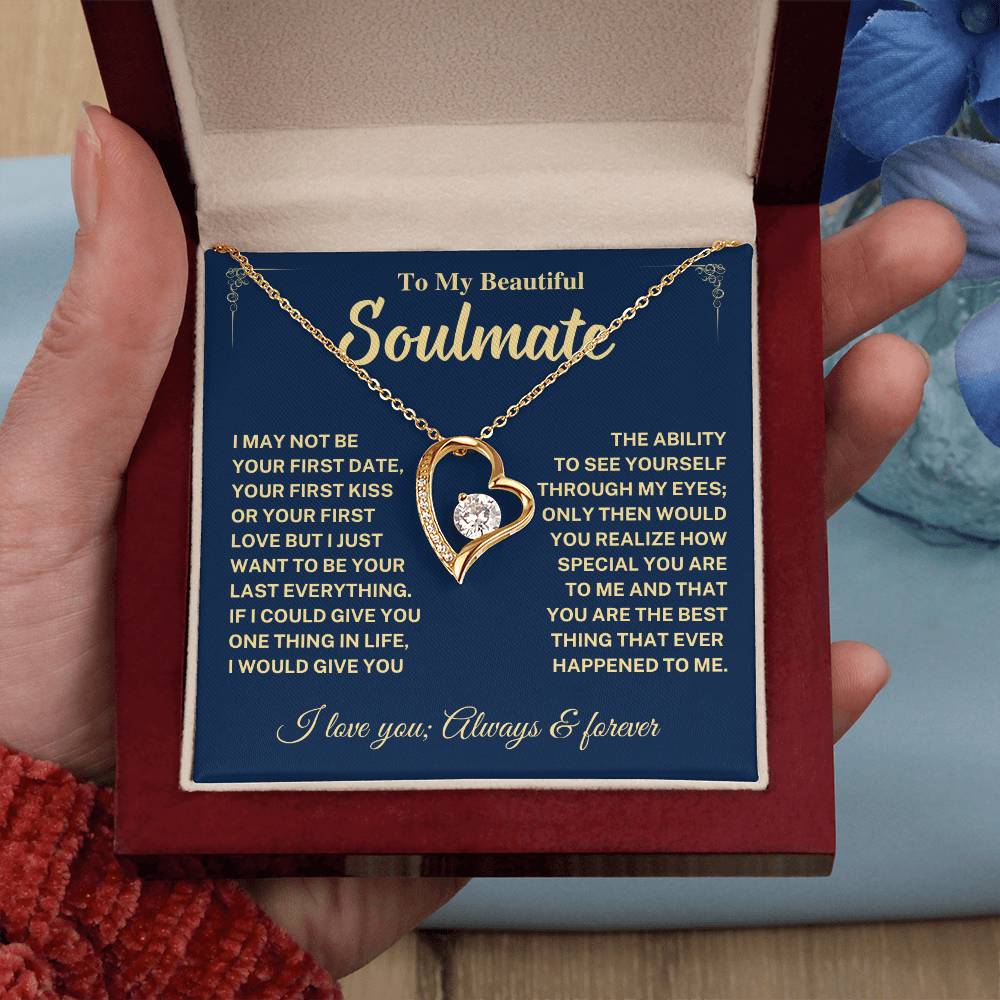 Soulmate Gift-Forever Love Necklace Forever Love Necklace