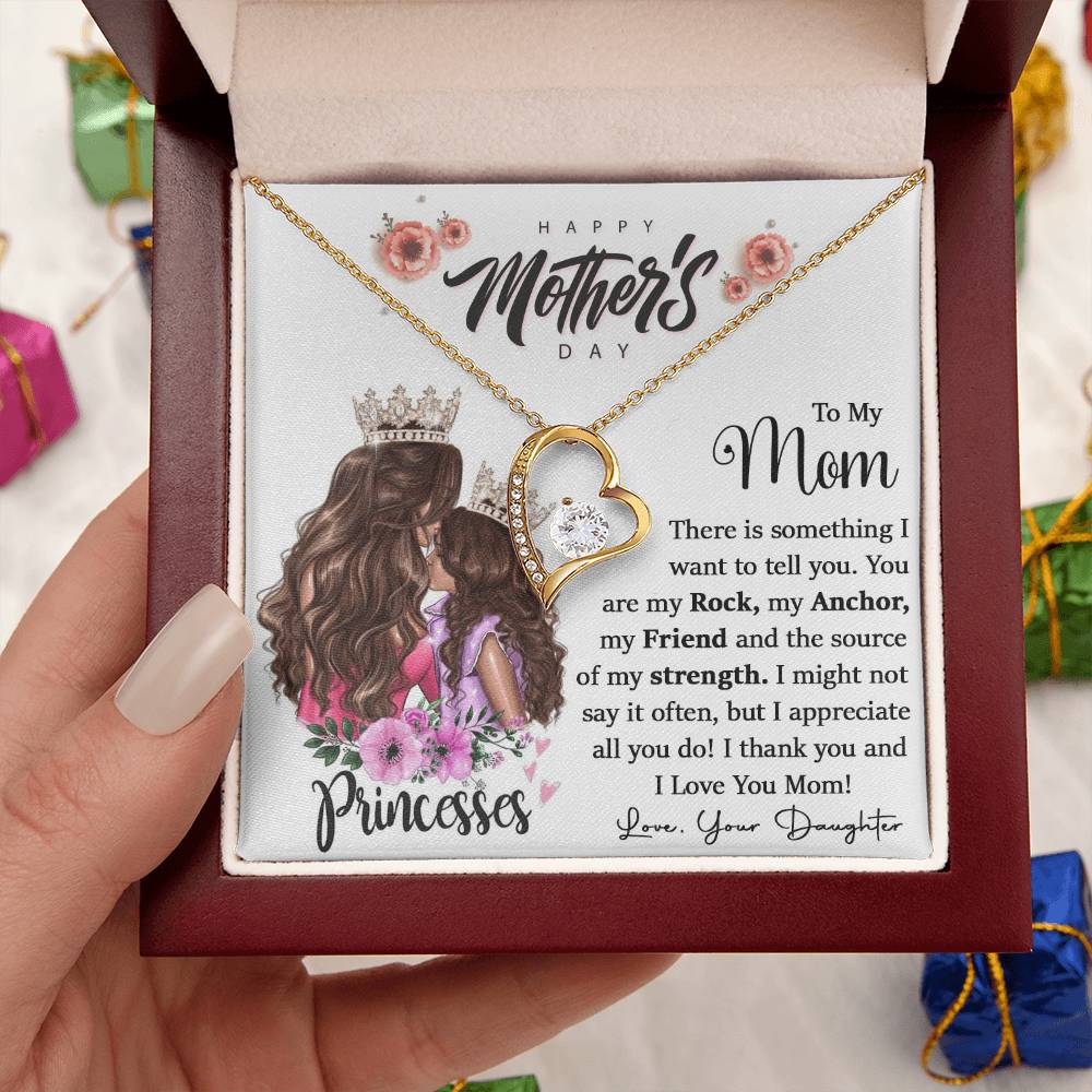 Mom You Are My Strength Forever Love Necklace