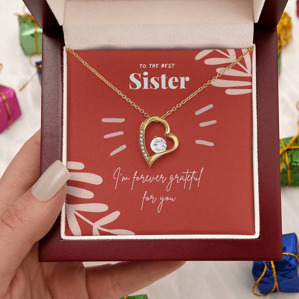 Sister Gift 1.3 Forever Love Necklace