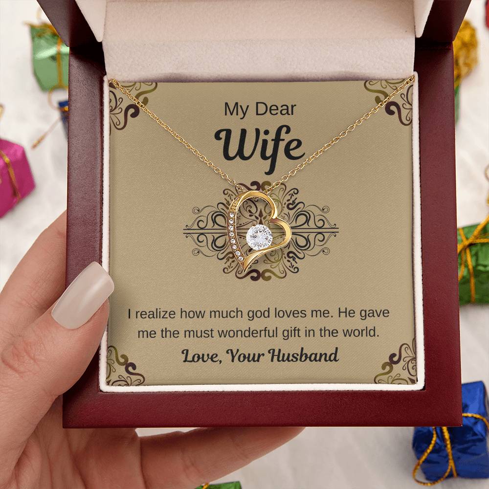 Best Gifts For Your Wife Forever Love Necklace