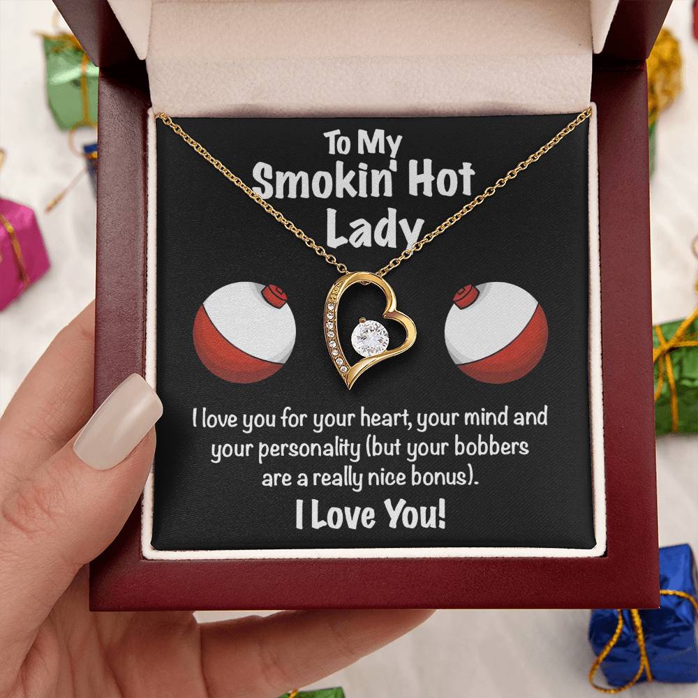 Fisherman's Lady Customize Gift💓 Heart Necklace Forever Love Necklace